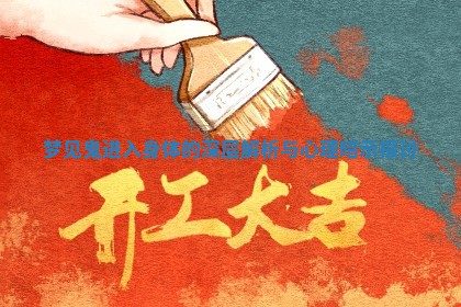 梦见鬼进入身体的深层解析与心理暗示探讨